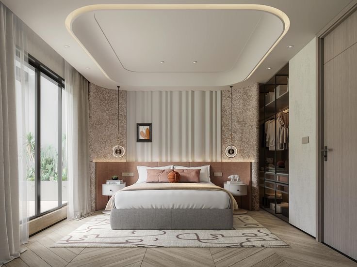 Professional false ceiling contractor in Kolshet installing gypsum ceiling