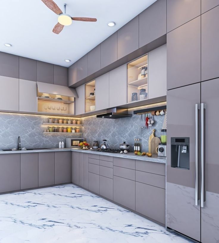 Modular Kitchen Manufacturing in Kapurbawdi by AF Furniture